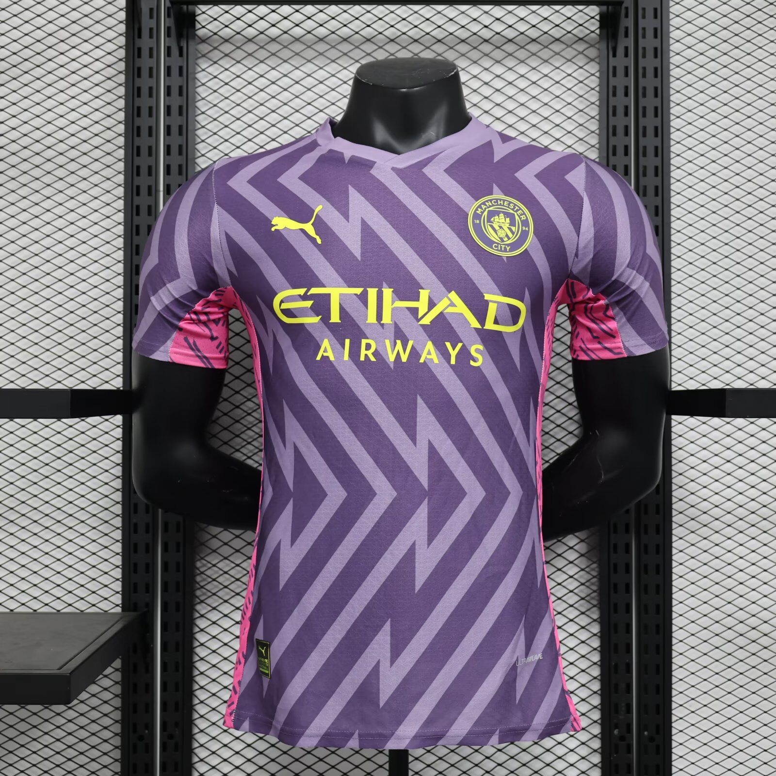 AAA Quality Manchester City 23/24 GK Purple Jersey(Player)